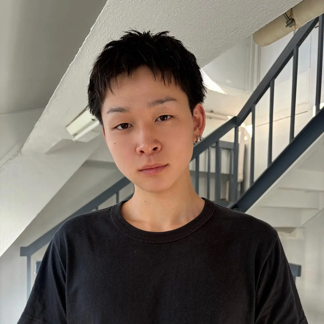 ショート メンズ カット 原宿メンズ特化 ハユカ ソウタのヘアスタイル