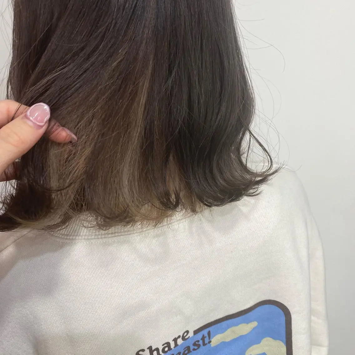 ミディアム カラー 髪質改善サロン🫧 戎谷栞菜のヘアスタイル