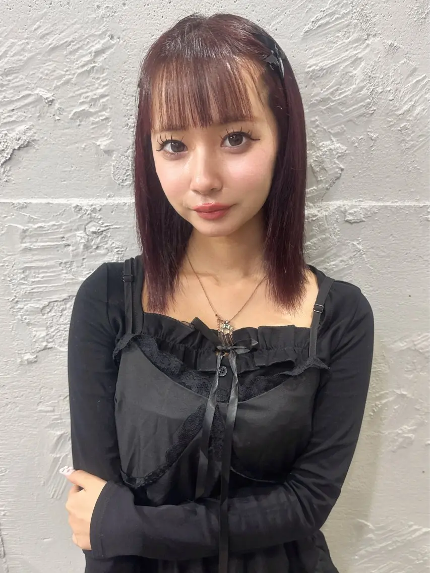 ミディアム エクステ 原宿プルエクステ 🎀NENE🎀のヘアスタイル