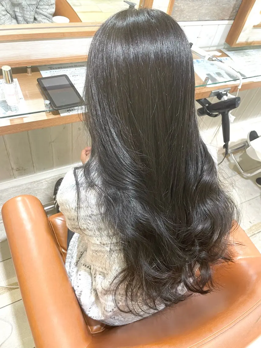 ロング カラー 透明感カラー 清水 ちひろ ✄トップスタイリストのヘアスタイル