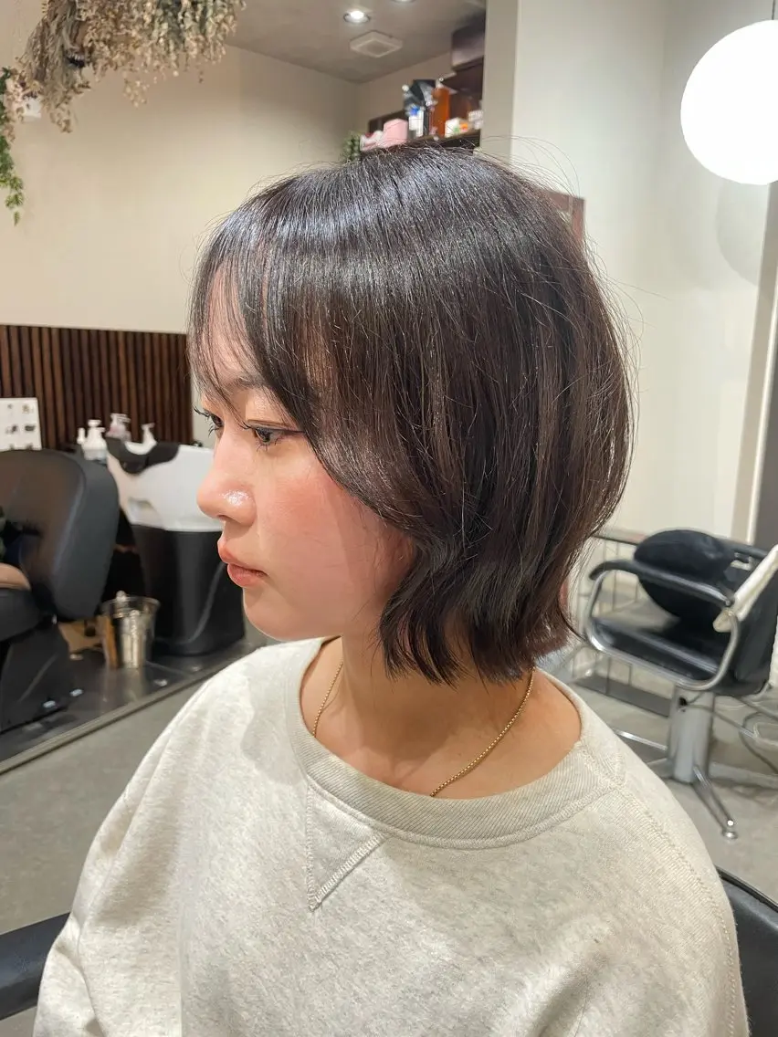 カラー カット ヘアカラー 夜も通える🌙 完全貸切/knotのヘアスタイル