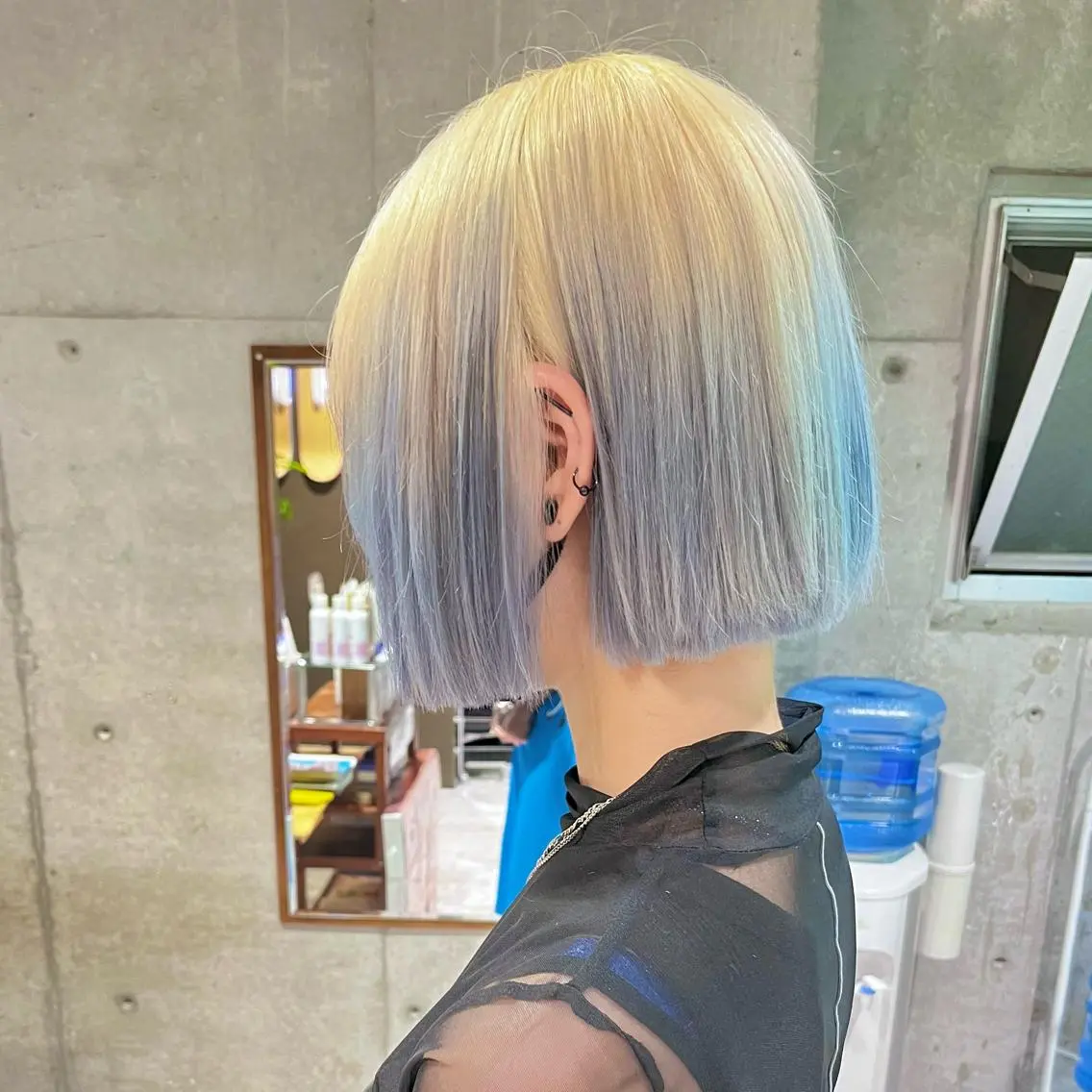 ミディアム 堺 鳳 ママ美容師 yukariのヘアスタイル
