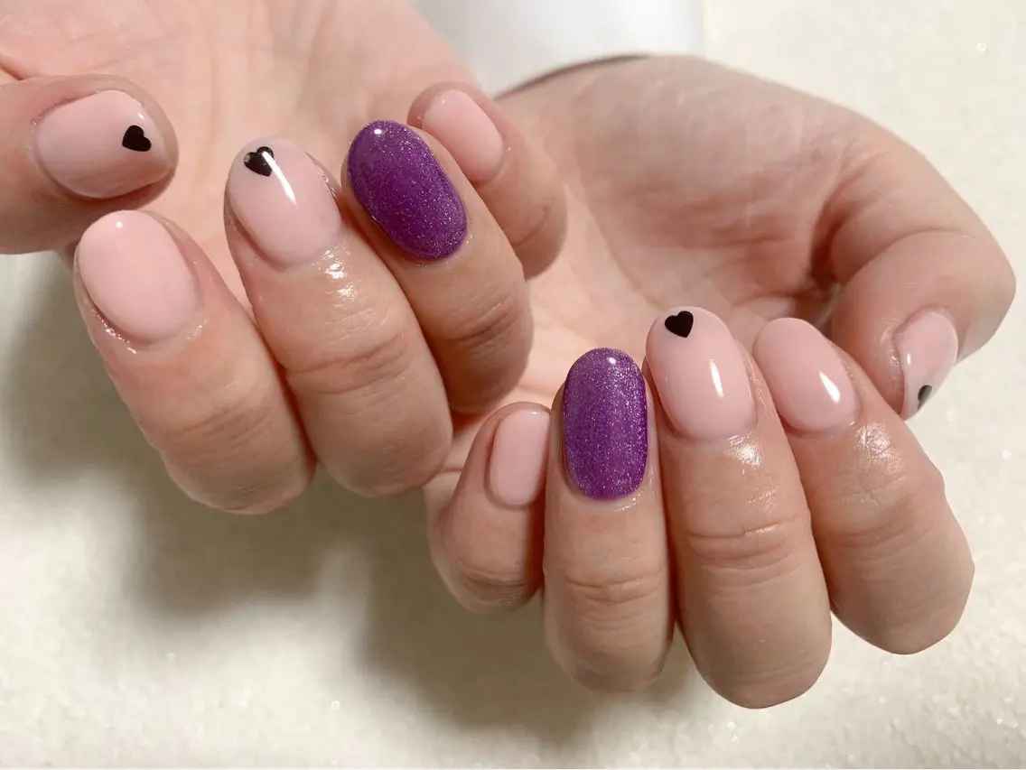 ネイル オーロラネイル フットネイル フレンチネイル ジェルネイル 韓国ネイル ハンドネイル kiki nail &brow二子玉川のネイルデザイン