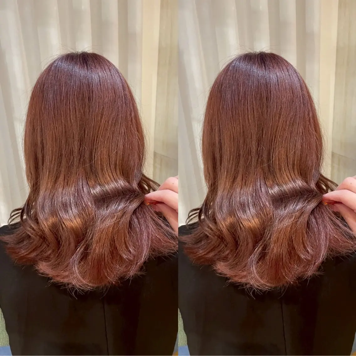 セミロング カラー RINNO🌷透明感 カラー/髪質改善のヘアスタイル