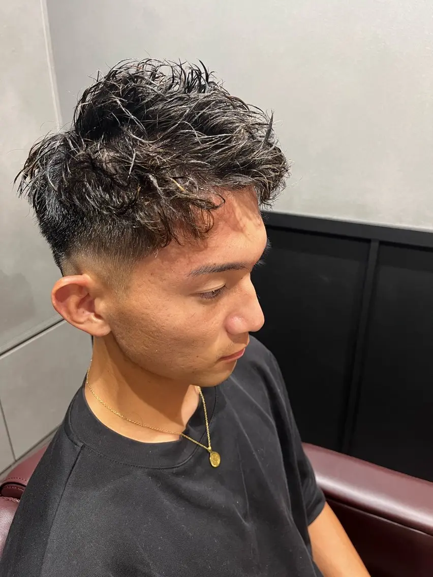 新規20代朝限定　完全無料カットパーマモデル！朝8:30​〜​の写真