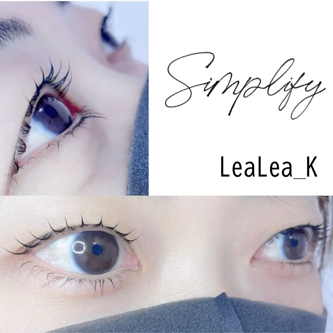 マツエク・マツパ LeaLea_K MIZUKIのマツエク・マツパデザイン