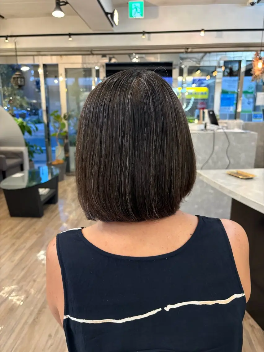 ショート 山上 優奈のヘアスタイル