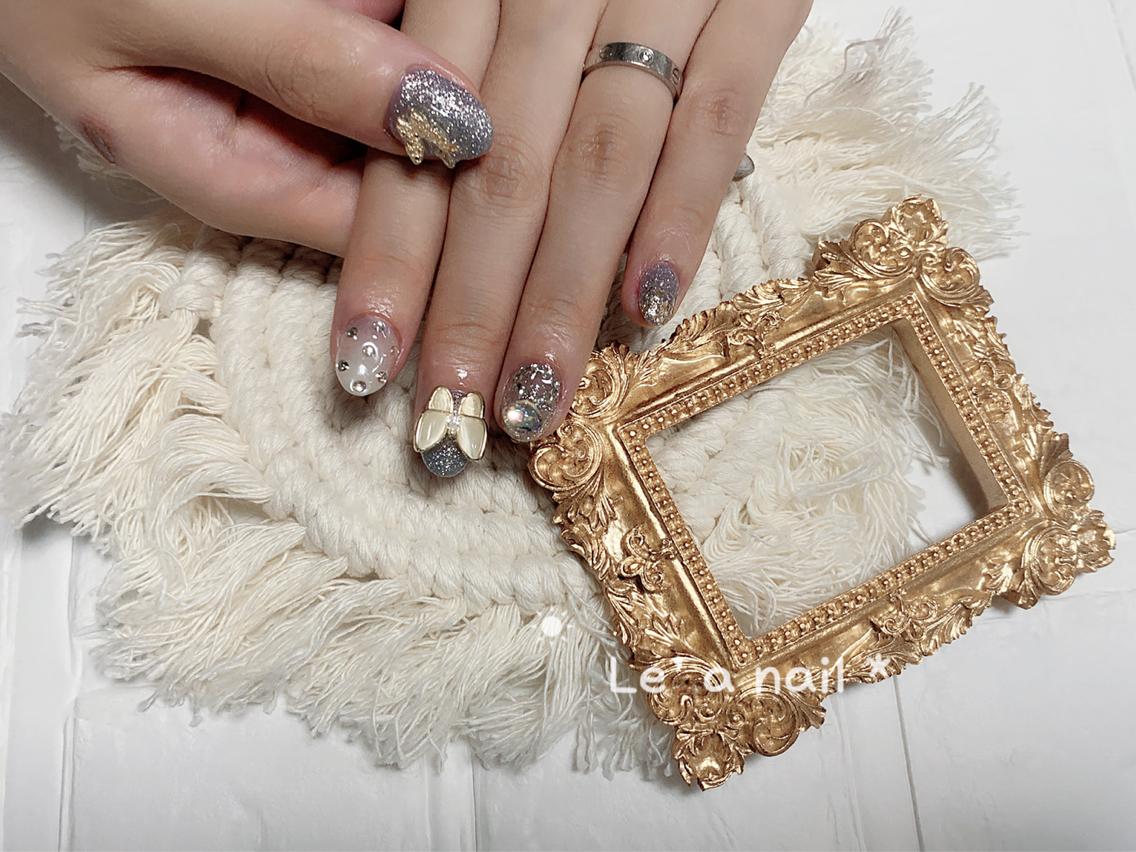 ショート カラー ネイル Le’a NailSalonのネイルデザイン