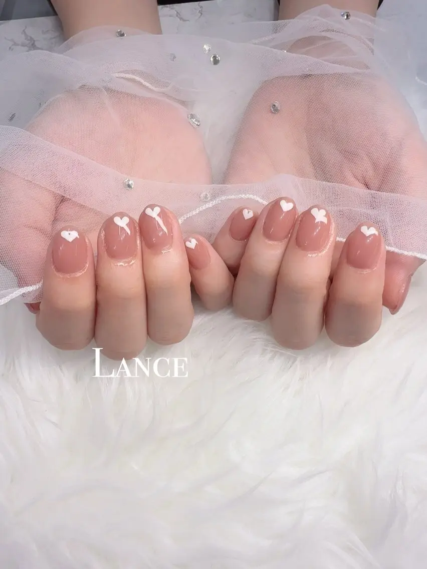 ネイル キラキラネイル 韓国ネイル ワンカラーネイル ワンホンネイル ハンドネイル Lance nailのネイルデザイン
