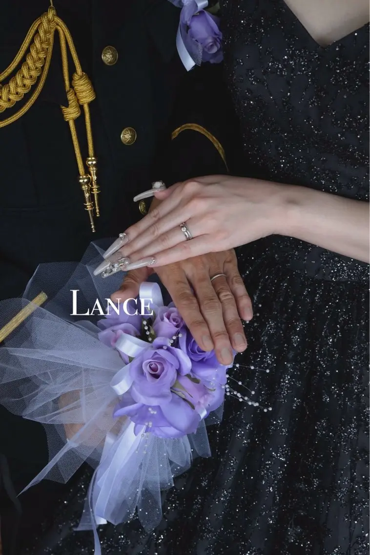 ネイル オーロラネイル フットネイル フレンチネイル ガラスフレンチ 氷ネイル・うるうるネイル ハンドネイル Lance nailのネイルデザイン