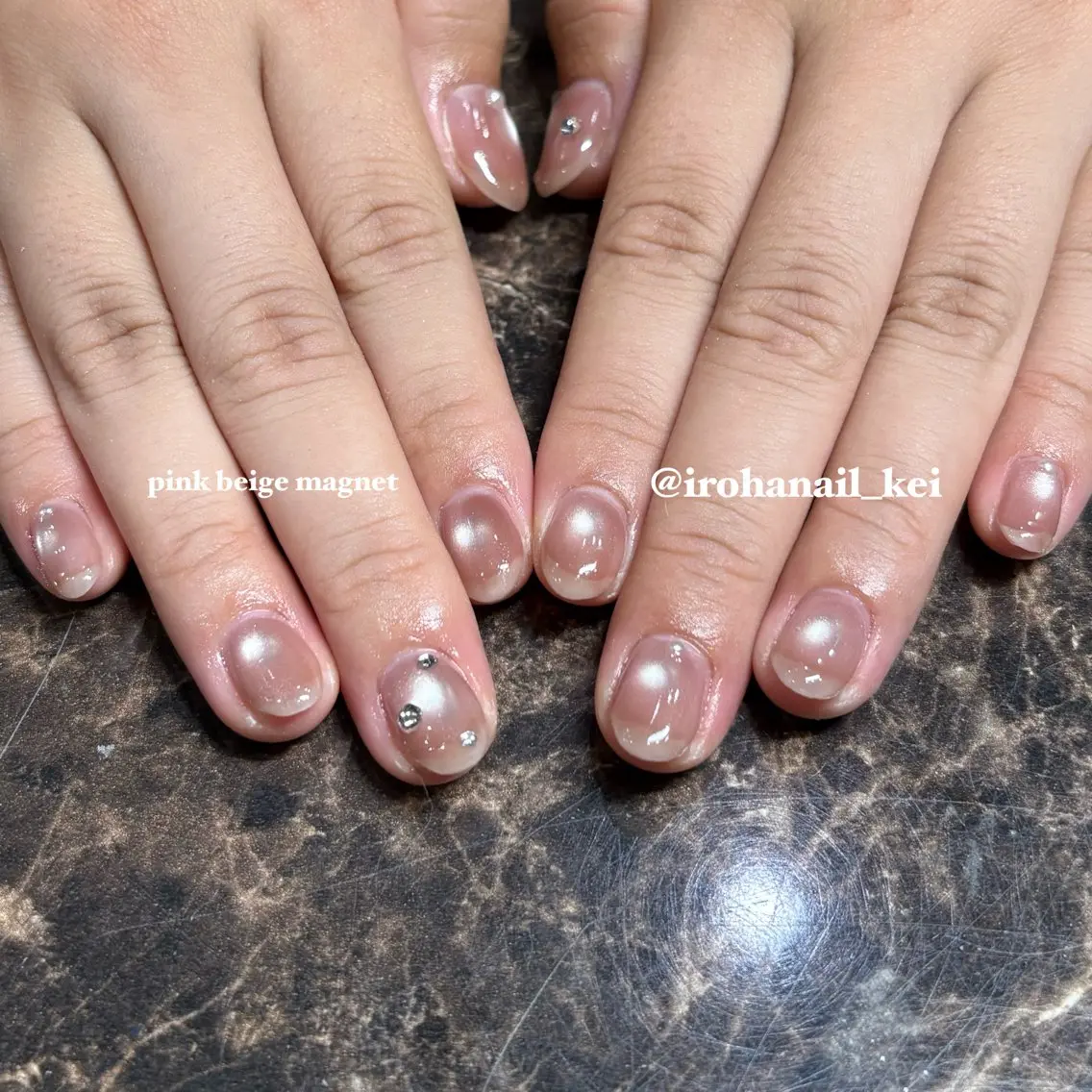 ネイル マグネットネイル IROHA NAIL_けい🐶のネイルデザイン