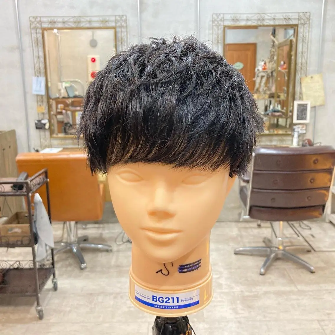 メンズ カット スパのヘアスタイル