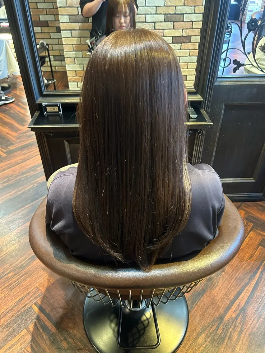 ロング カラー INOUE SAKIのヘアスタイル