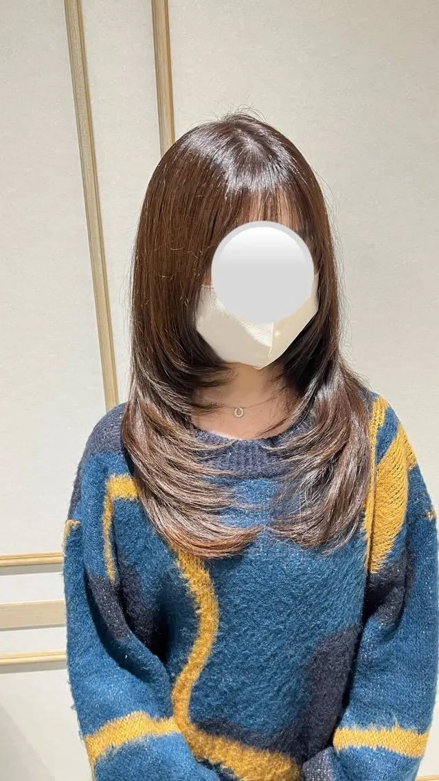 【5月限定クーポン💎】似合わせカット+髪質改善カラー+トリートメントの写真