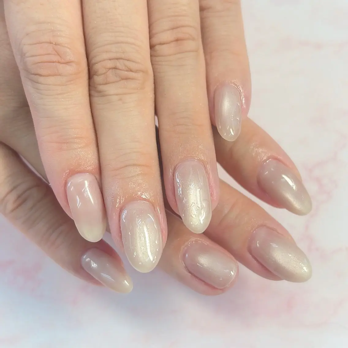 セミロング ハンドネイル 🩷Momo Nails🩷のネイルデザイン