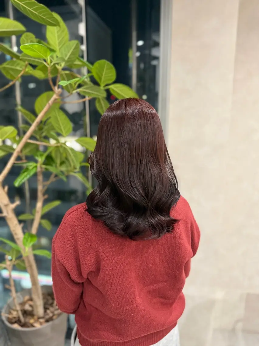 カラー rin Fier umedaのヘアスタイル