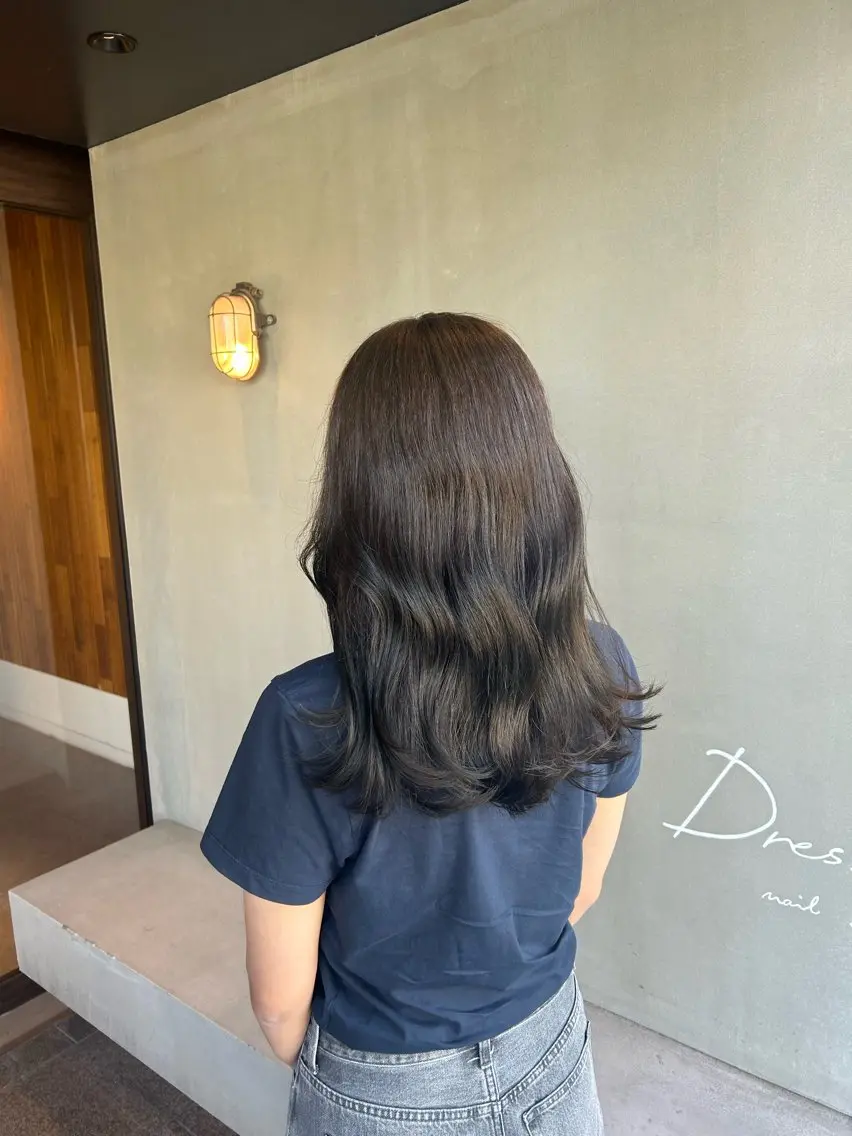 ロング カラー カット ヘアカラー トリートメント 野田阪神/暖色カラー Kairi🐬のヘアスタイル