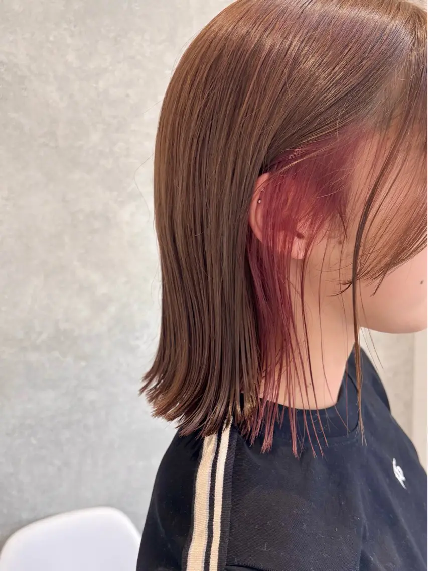 ヘアカラー 中嶋 佳穂のヘアスタイル