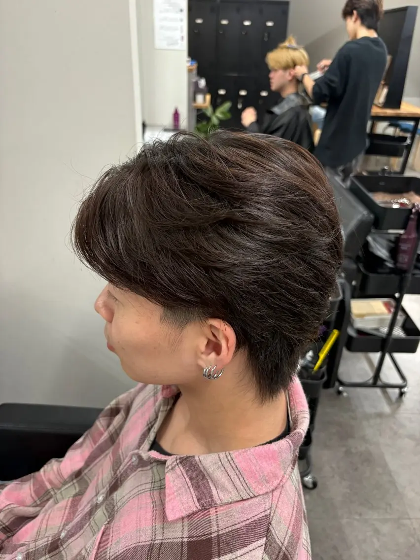 メンズ 【縮毛矯正】 璃音のヘアスタイル