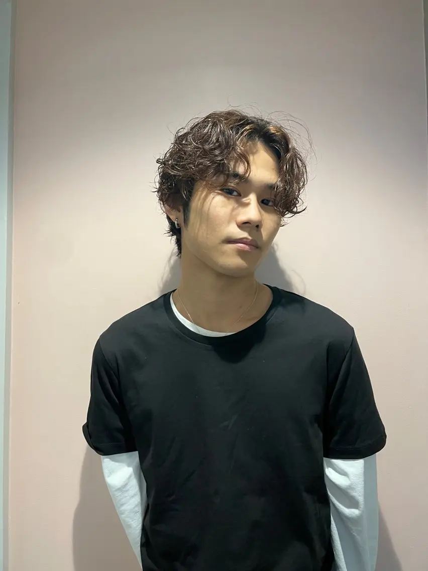 パーマ ニュアンスパーマ the path Seiyaのヘアスタイル