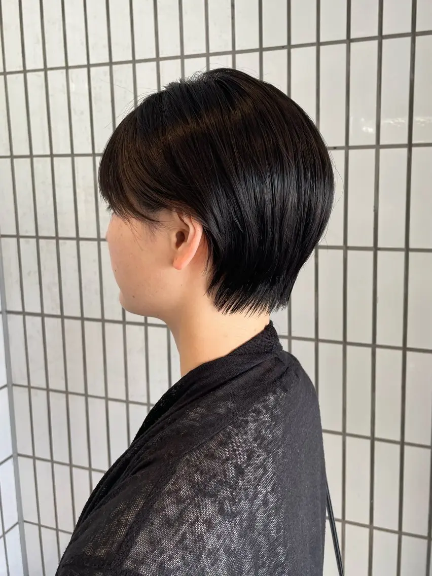 ショート ショートヘア ハットリ /北習志野のヘアスタイル