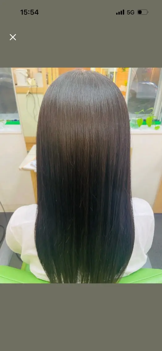 セミロング 植野 陽菜のヘアスタイル