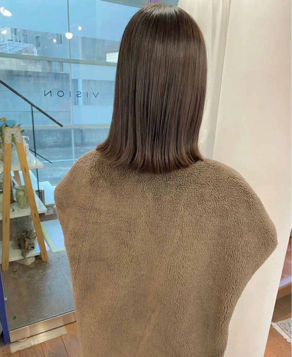 カラー かがやしづ ⭐️カラーモデルのヘアスタイル