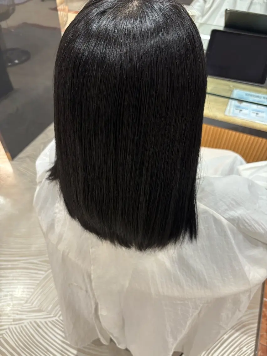 セミロング 篠田 健太郎のヘアスタイル