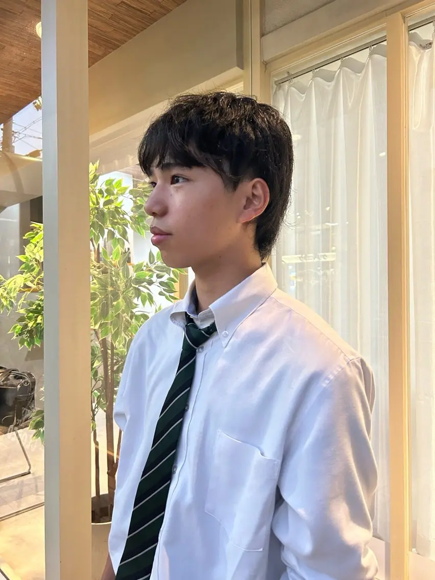 メンズ 川筋 桃果のヘアスタイル