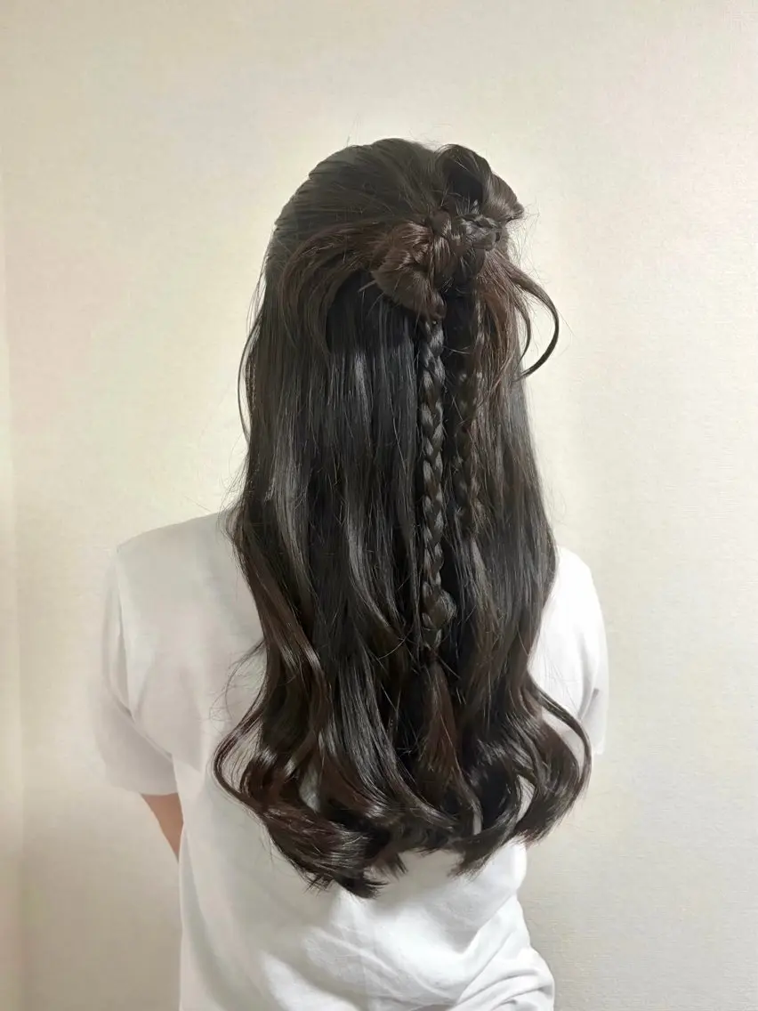 ヘアセットの写真