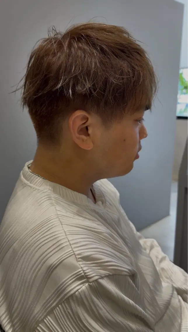メンズ カット ヘアカラー 保坂 瞭のヘアスタイル