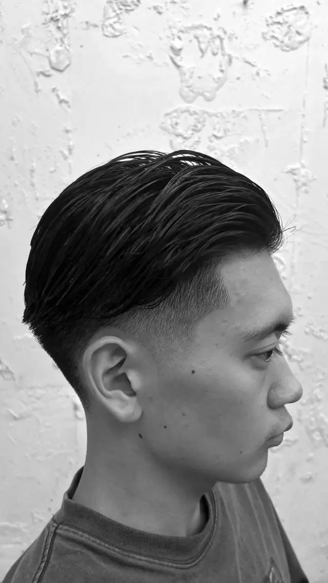 ロング メンズ 渋谷メンズ 松永蓮のヘアスタイル