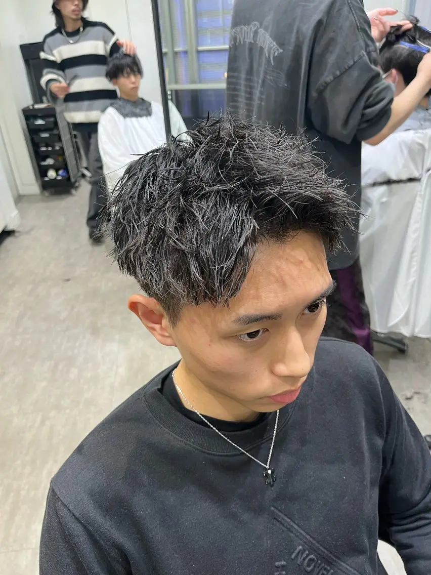 【メンズ限定】minimo限定価格 カット+ツイストパーマ🔥の写真