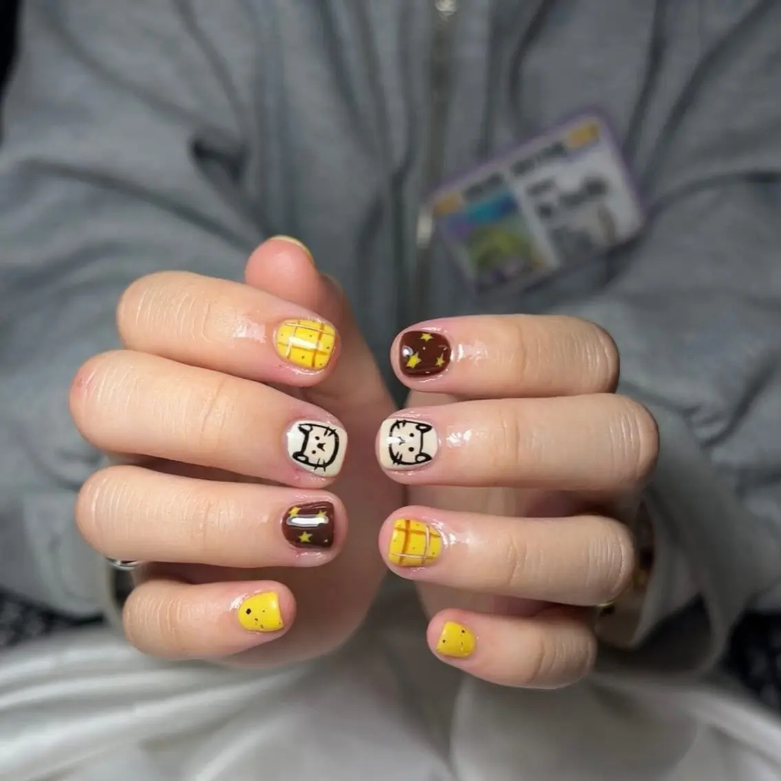ネイル チークネイル フットネイル フレンチネイル グラデーション 韓国ネイル YUKI NAILのネイルデザイン