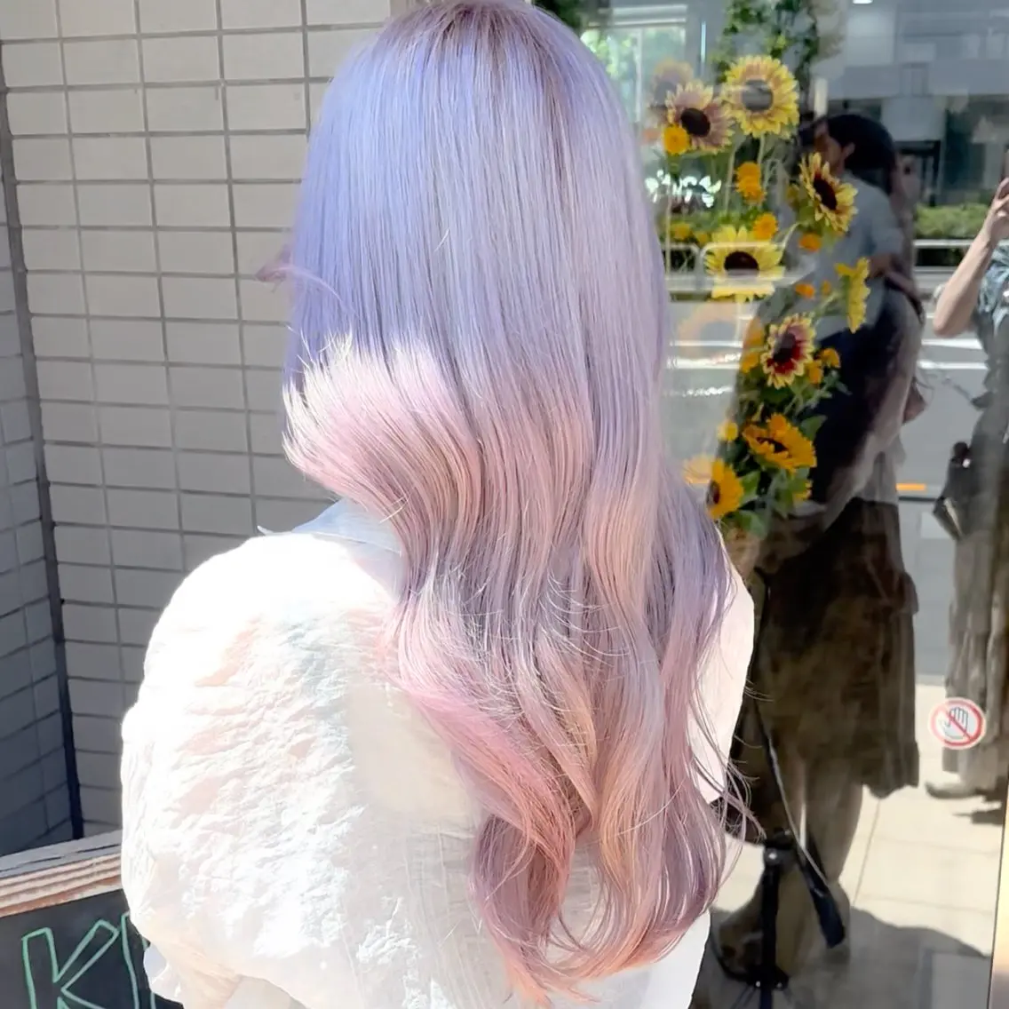 ロング カラー 🧡K+plus🧡 ことね🧡のヘアスタイル