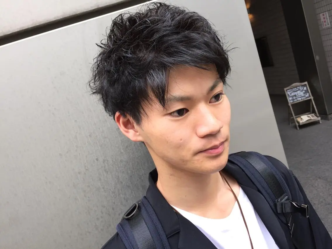 メンズ マッシュ ツーブロック 松永 雄樹のヘアスタイル