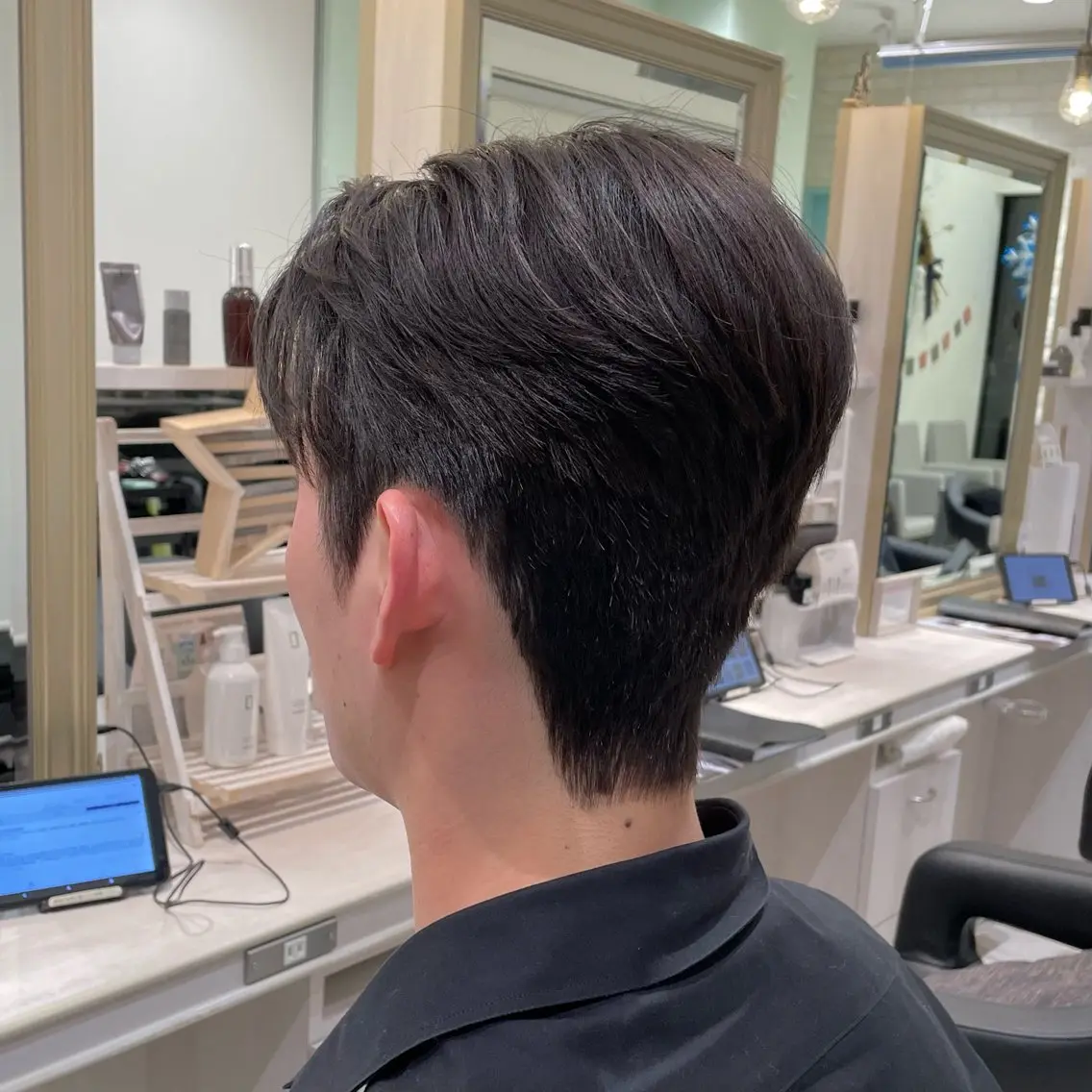 ショート パーマ ヘアアレンジ メンズ キッズ カット ヘアセット パク・ボミン小野リエ 韓国ハーフ🦊のその他イメージ