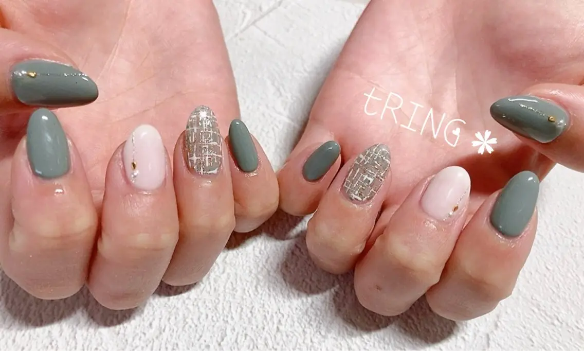 ネイル ハンドネイル tRING* しいの木台のネイルデザイン