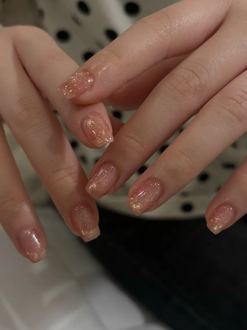 ネイル キラキラネイル マグネットネイル ハンドネイル 【 Lea's 】 kaedeのネイルデザイン