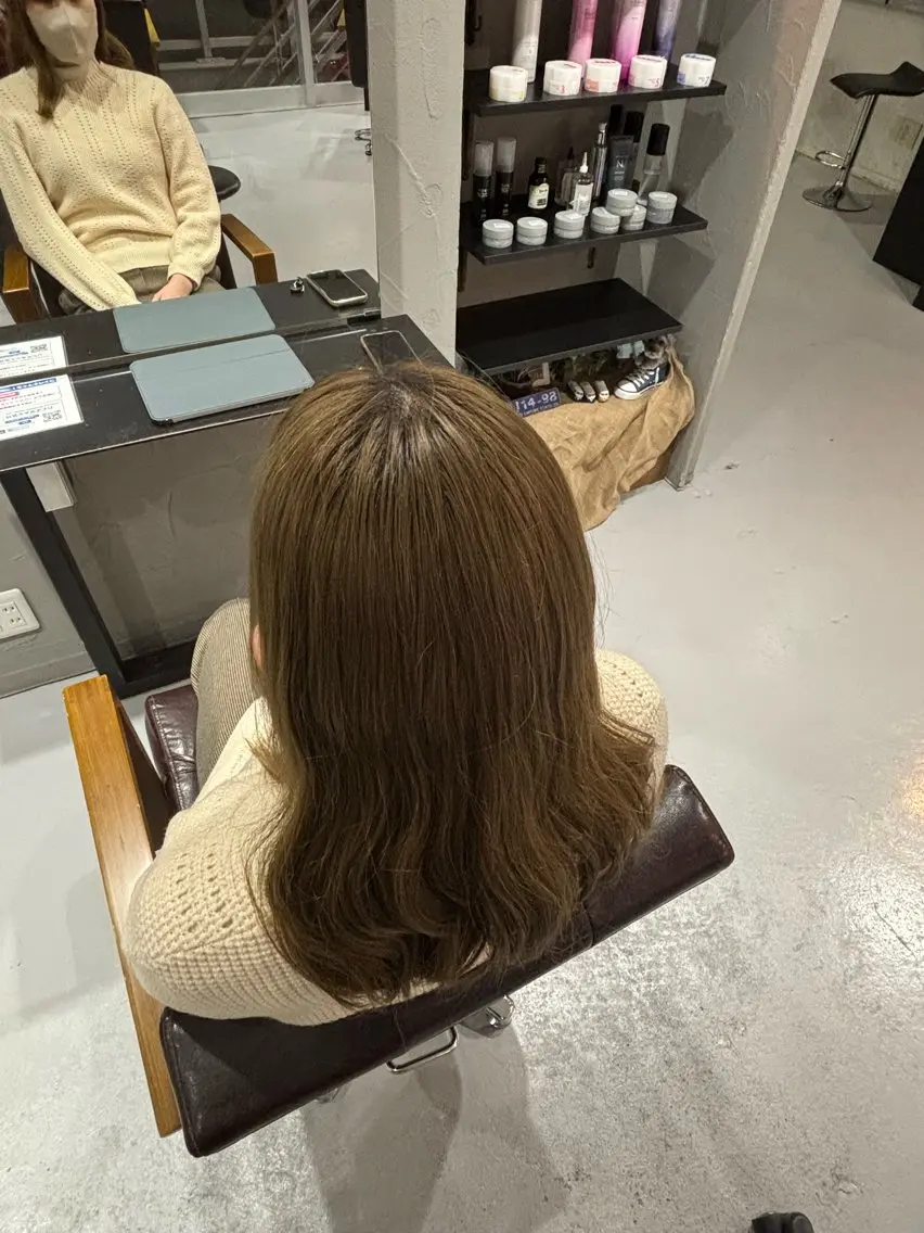 ミディアム ヘアカラー Gdobant こーしのヘアスタイル