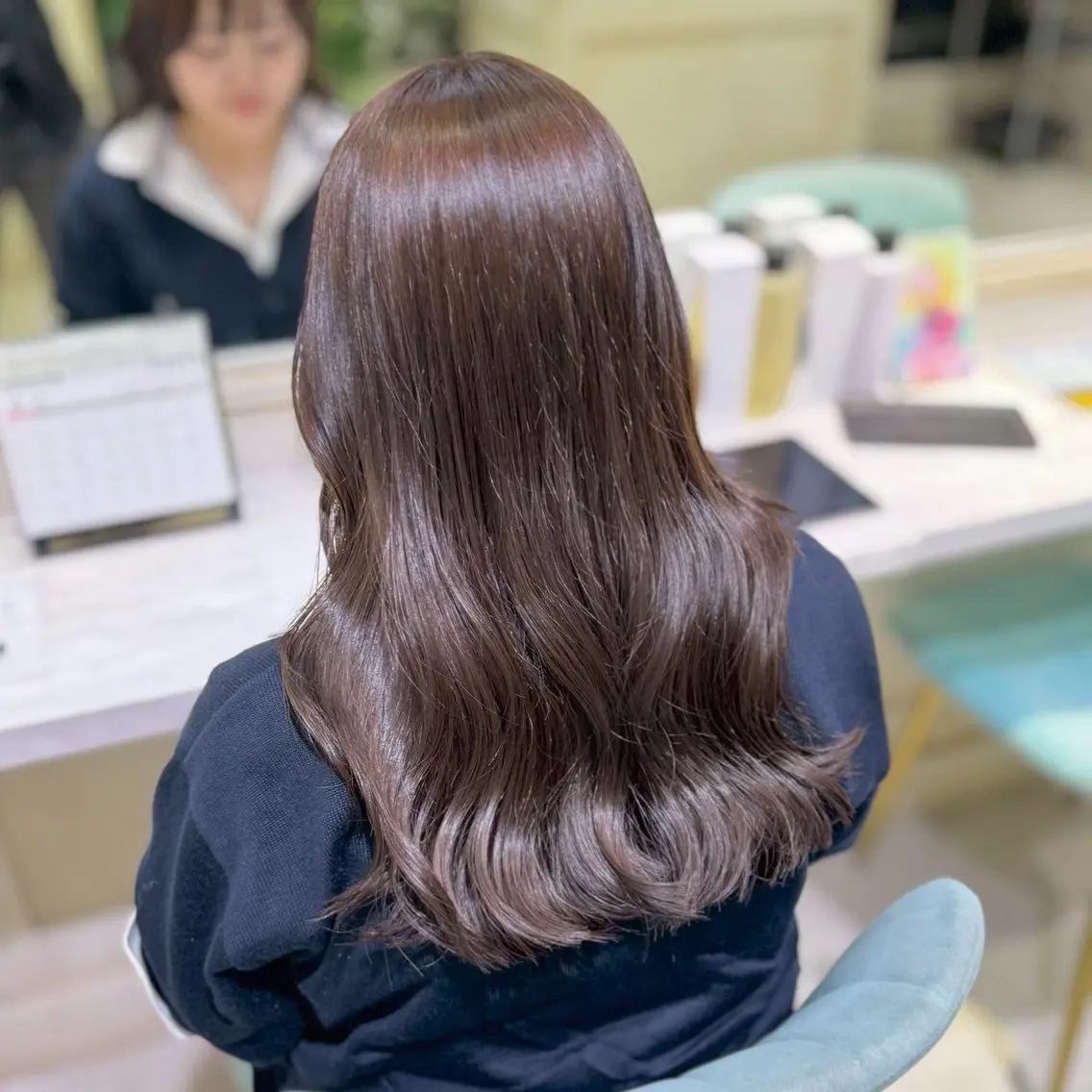 カラー ヘアカラー トリートメント 💙透明感艶カラー/ ゆうな💙のヘアスタイル