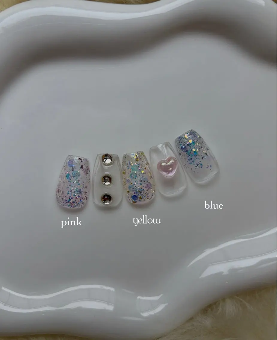 ⭐️チップ長さだしクリアネイル練習モデルメニュー⭐️の写真