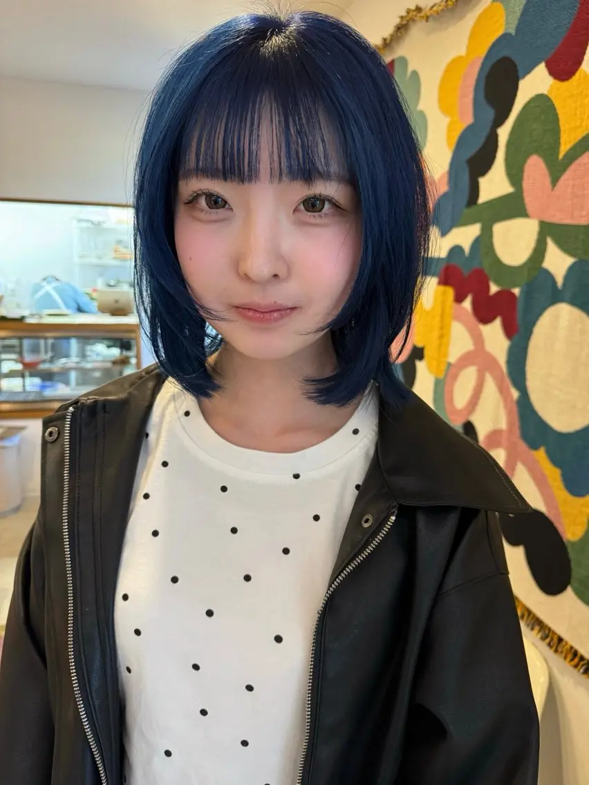 ミディアム カラー 黒髪 ブリーチ カット ヘアカラー トリートメント 中嶋勇太/ショート/ カット/三重県松阪市のヘアスタイル