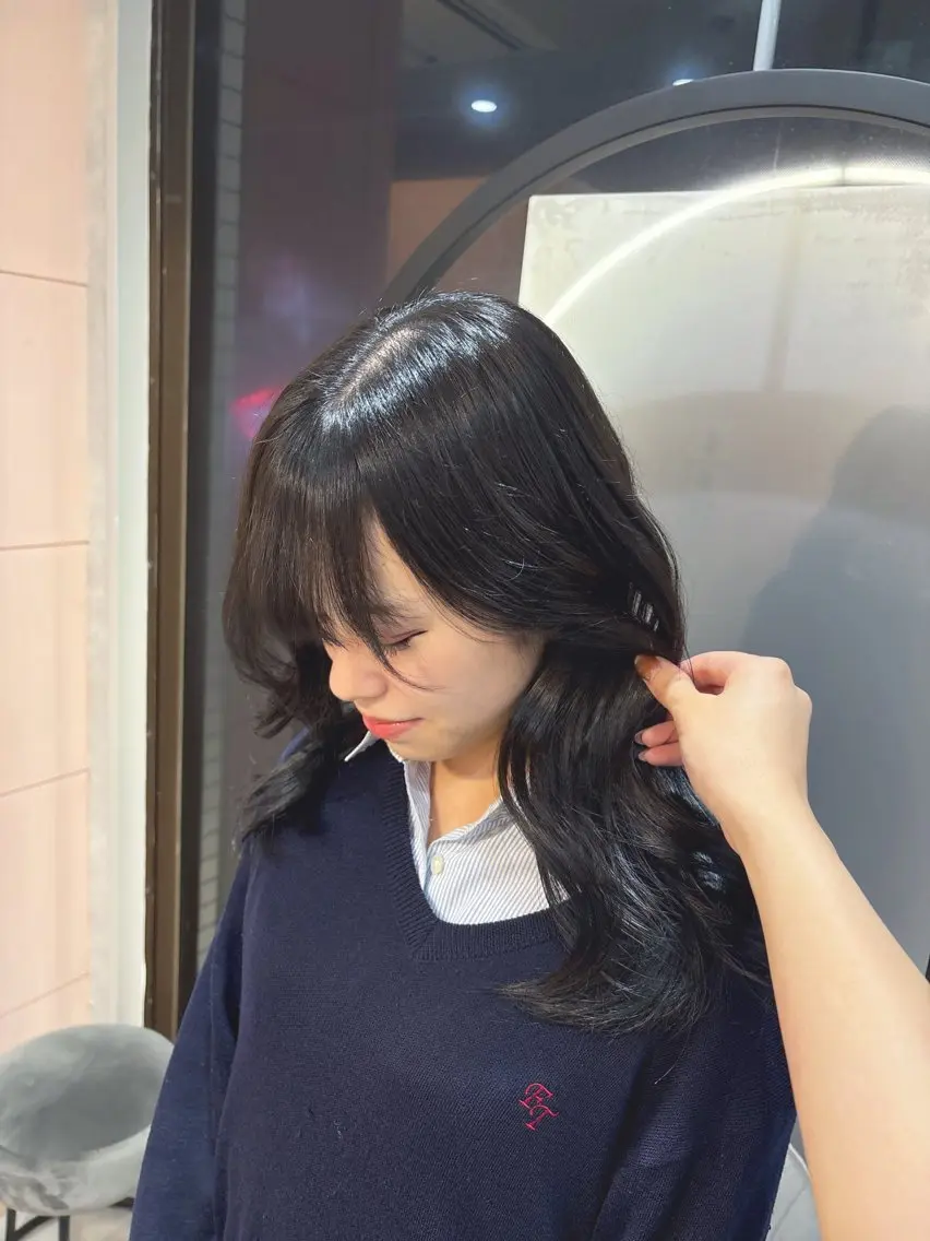 カラー 透明感カラー ヘアカラー 笹木 怜羅のヘアスタイル