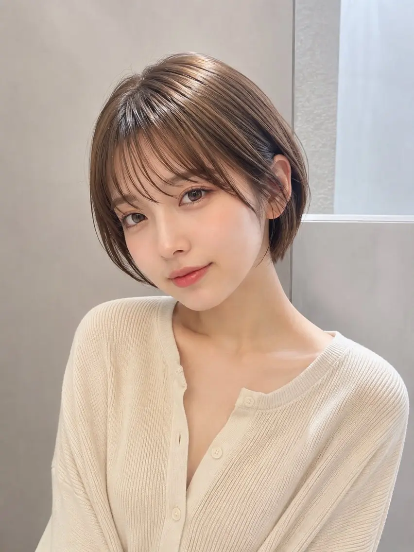 ショート ボブ/レイヤー ❣️manamiのヘアスタイル
