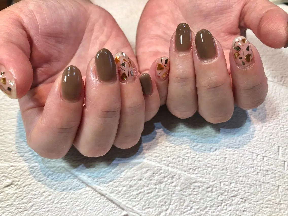 ネイル フットネイル ginger nail&spaのネイルデザイン