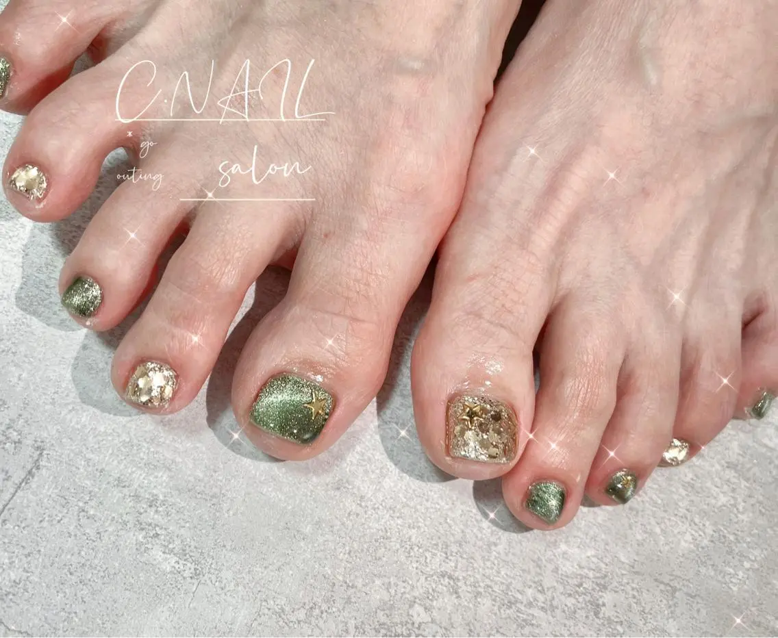 ネイル フットネイル C.Nail &Eyeのネイルデザイン