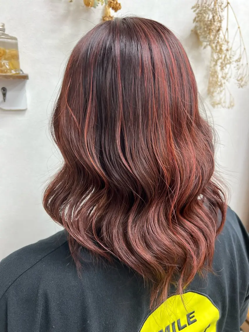 カラー ブリーチ ハイライトカラー ブリーチカラー HAZUKI🦖のヘアスタイル