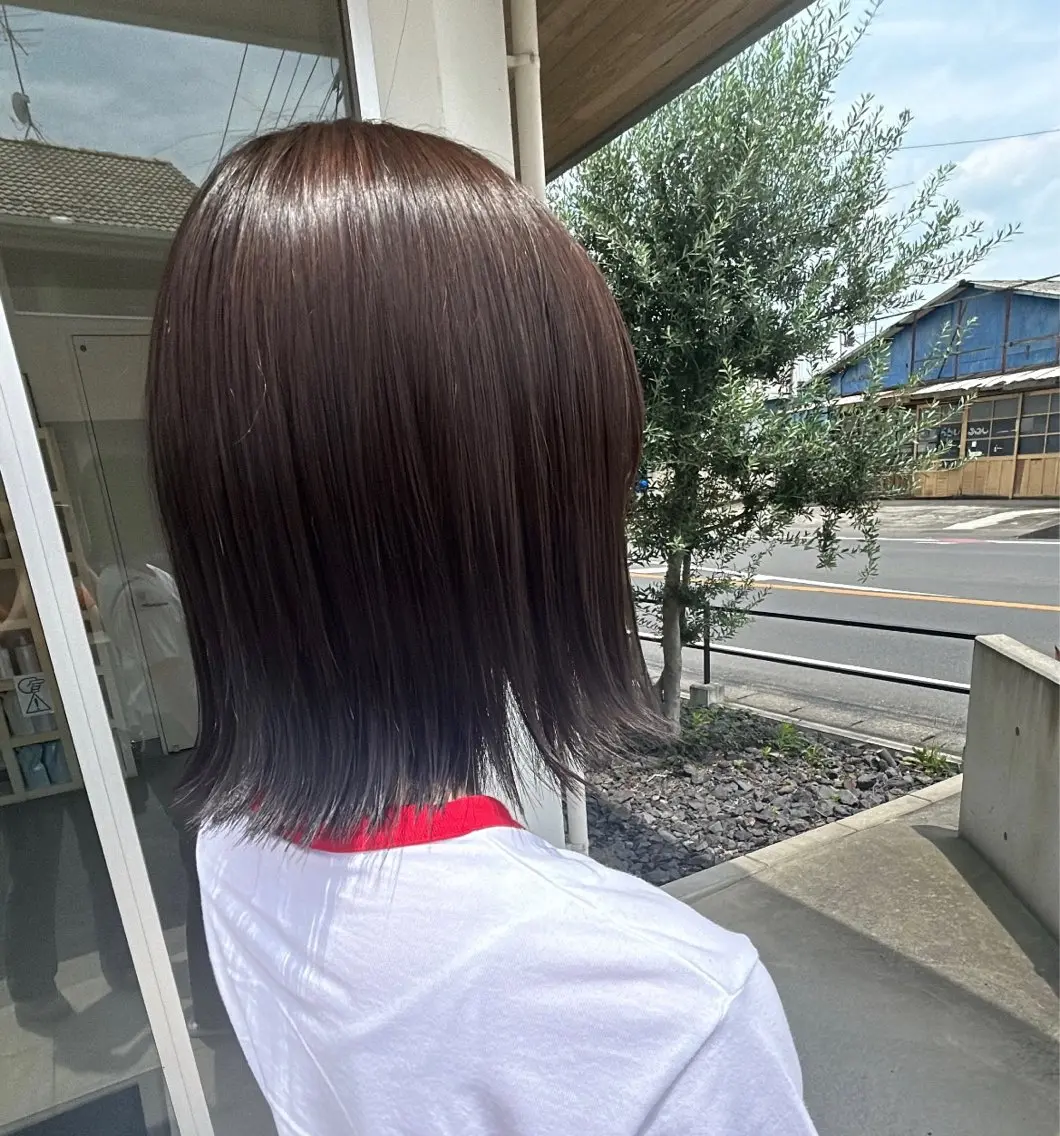 ショート カット トリートメント 根岸 麻菜のヘアスタイル