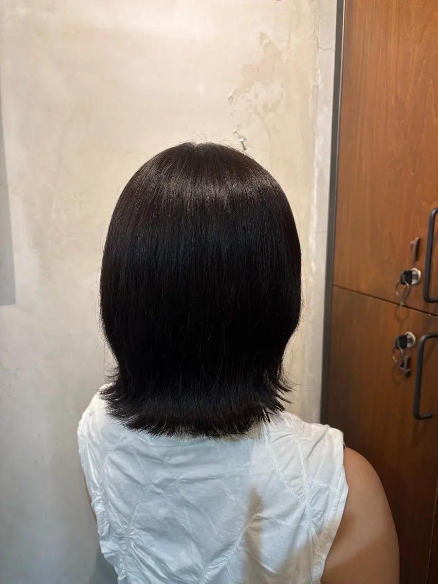 ショート ボブ くびれヘア ボブカット/パーマ ୨୧ RISAKOのヘアスタイル
